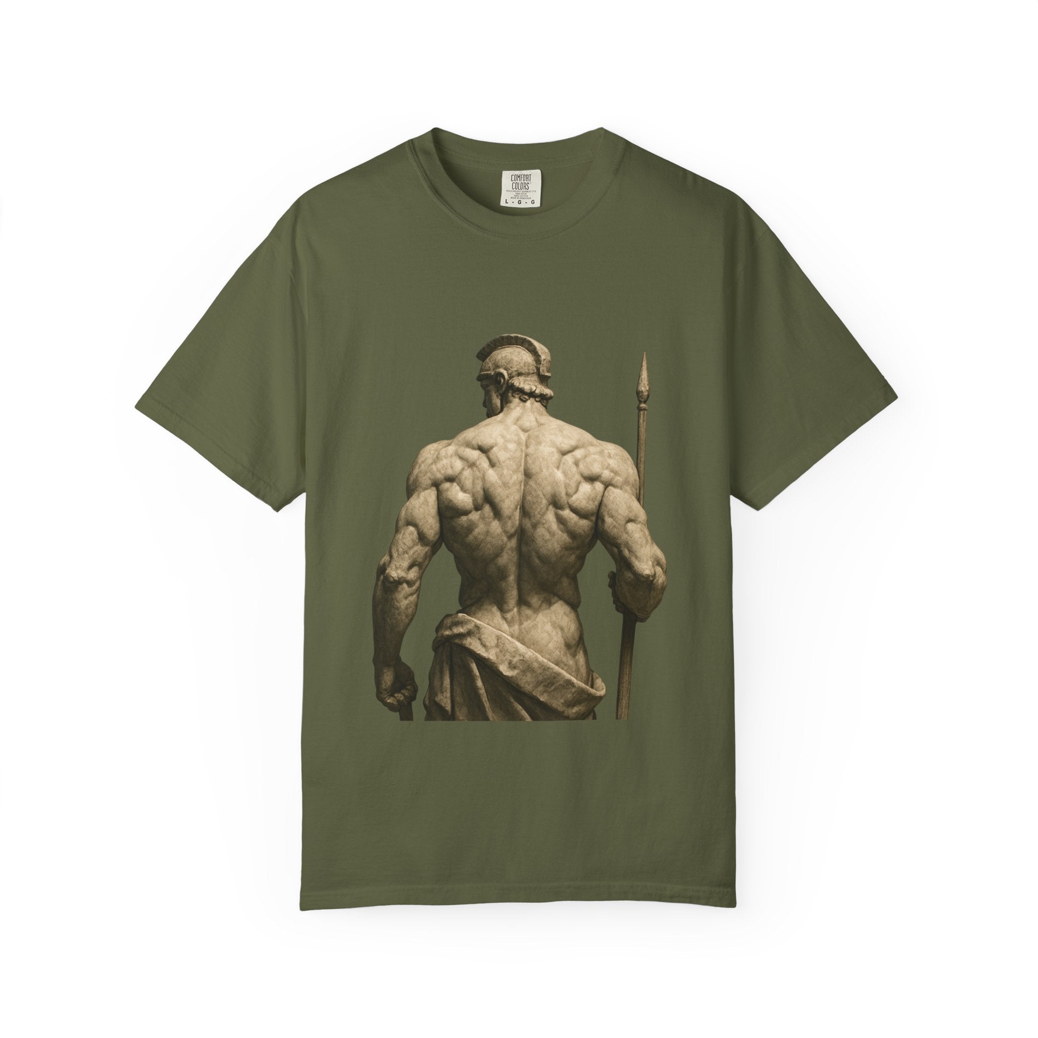 Classical Muscle Statue T-Shirt — Greek Sculpture Fitness Tee