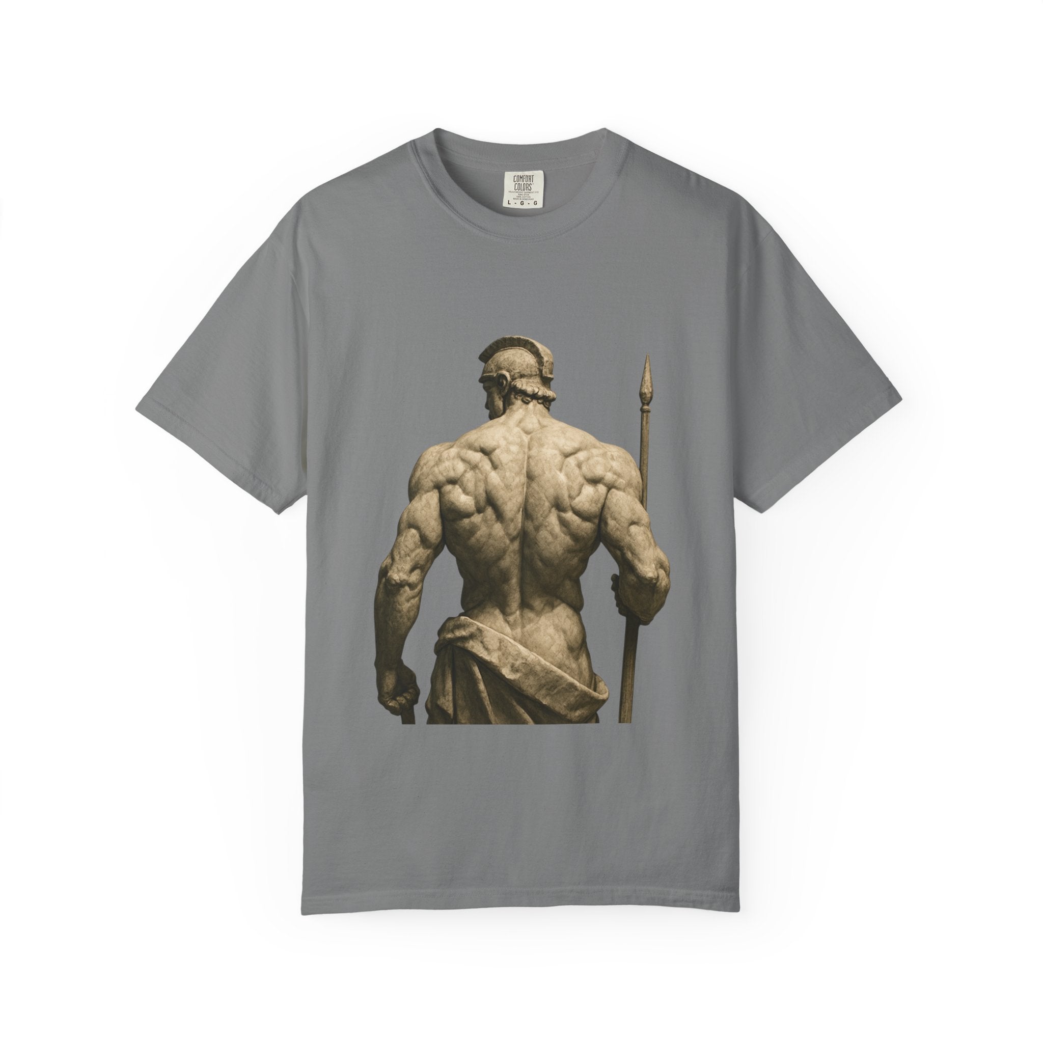 Classical Muscle Statue T-Shirt — Greek Sculpture Fitness Tee