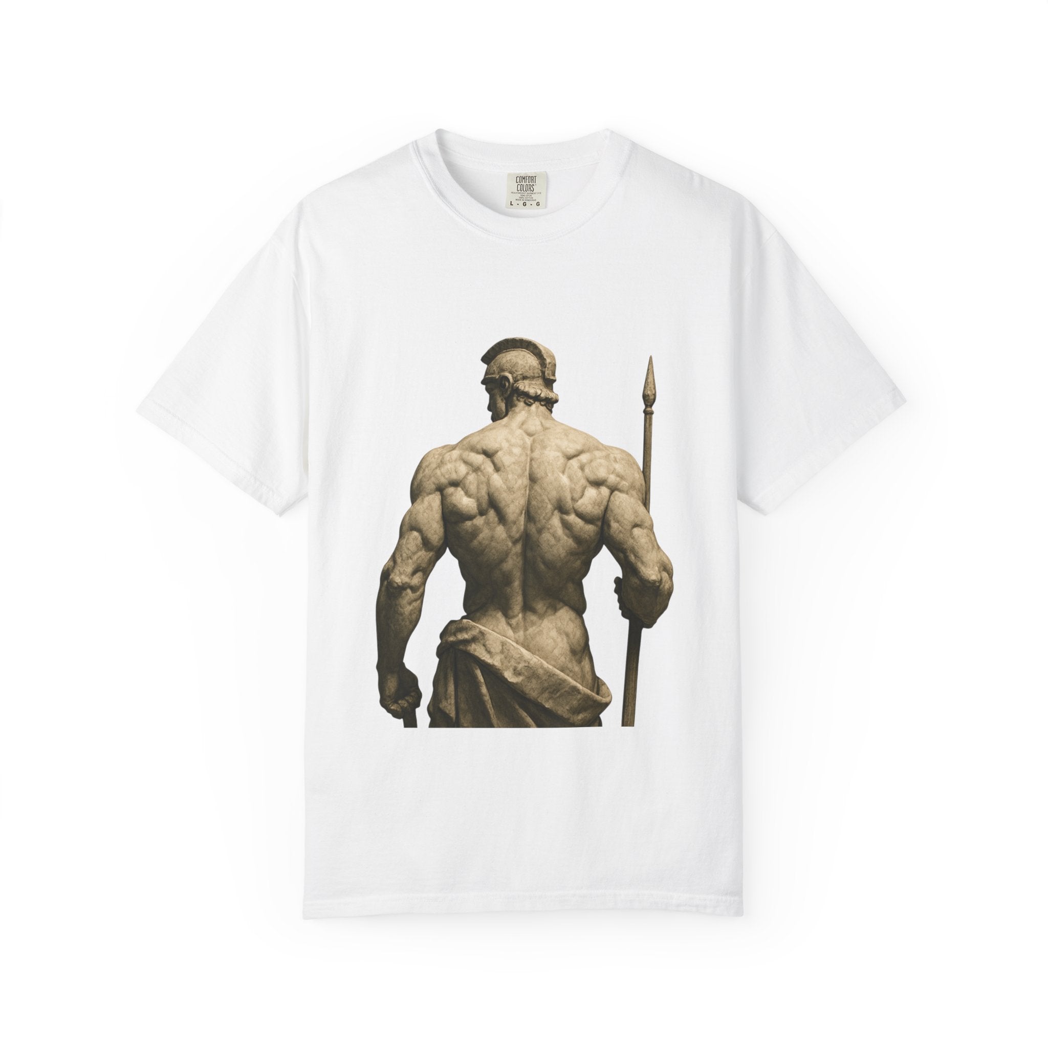 Classical Muscle Statue T-Shirt — Greek Sculpture Fitness Tee