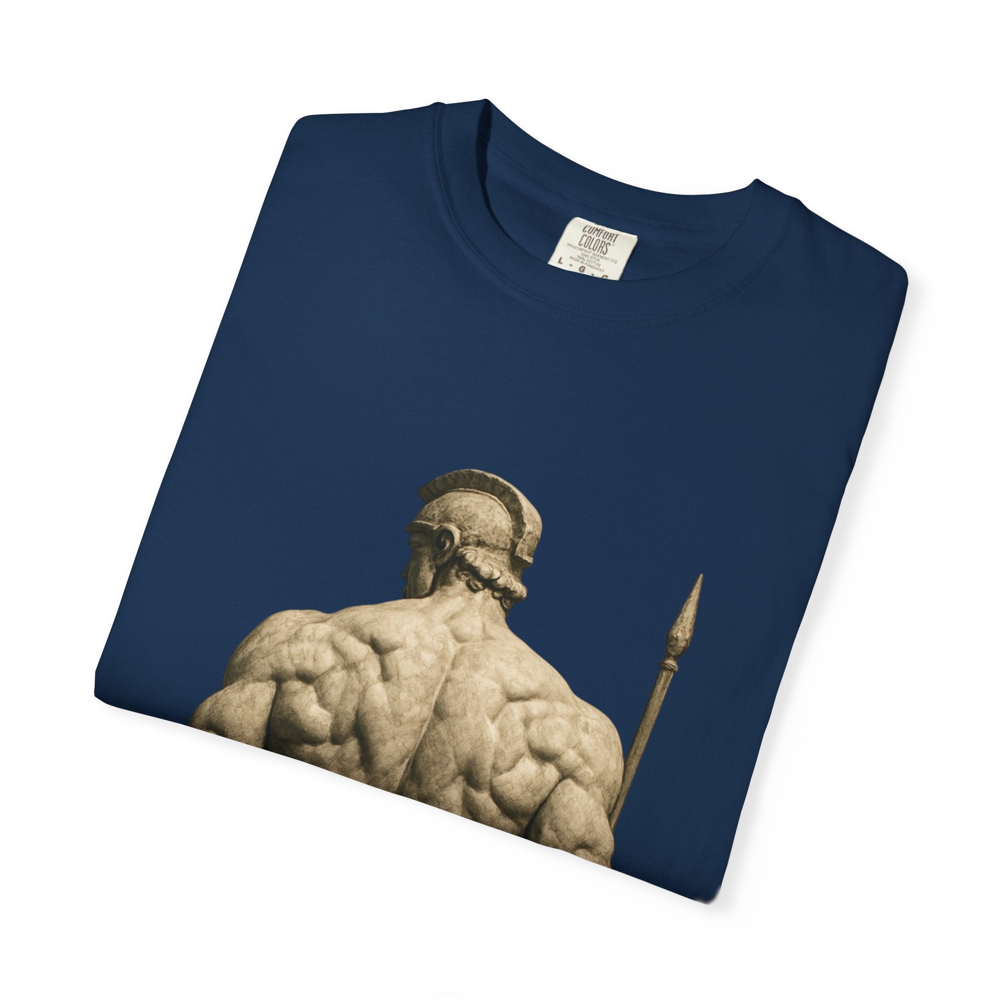 Classical Muscle Statue T-Shirt — Greek Sculpture Fitness Tee