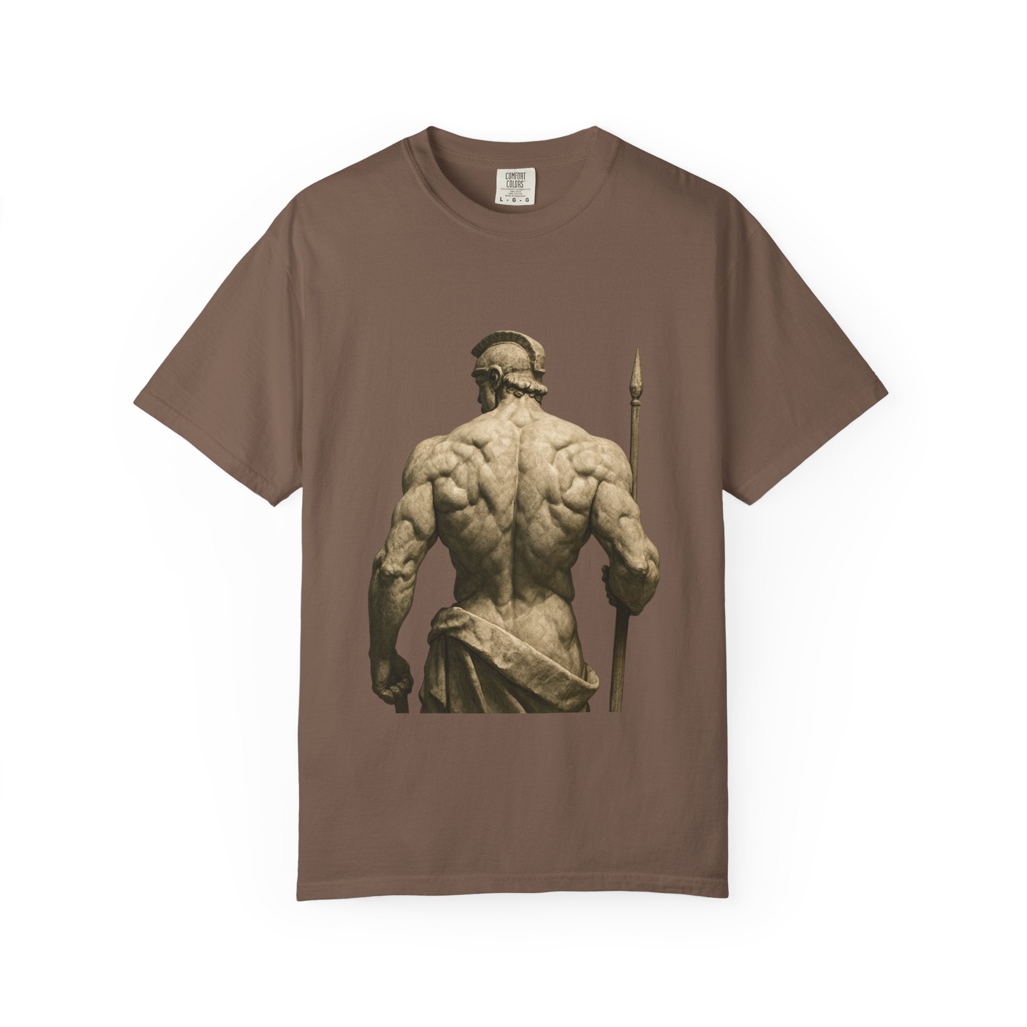 Classical Muscle Statue T-Shirt — Greek Sculpture Fitness Tee