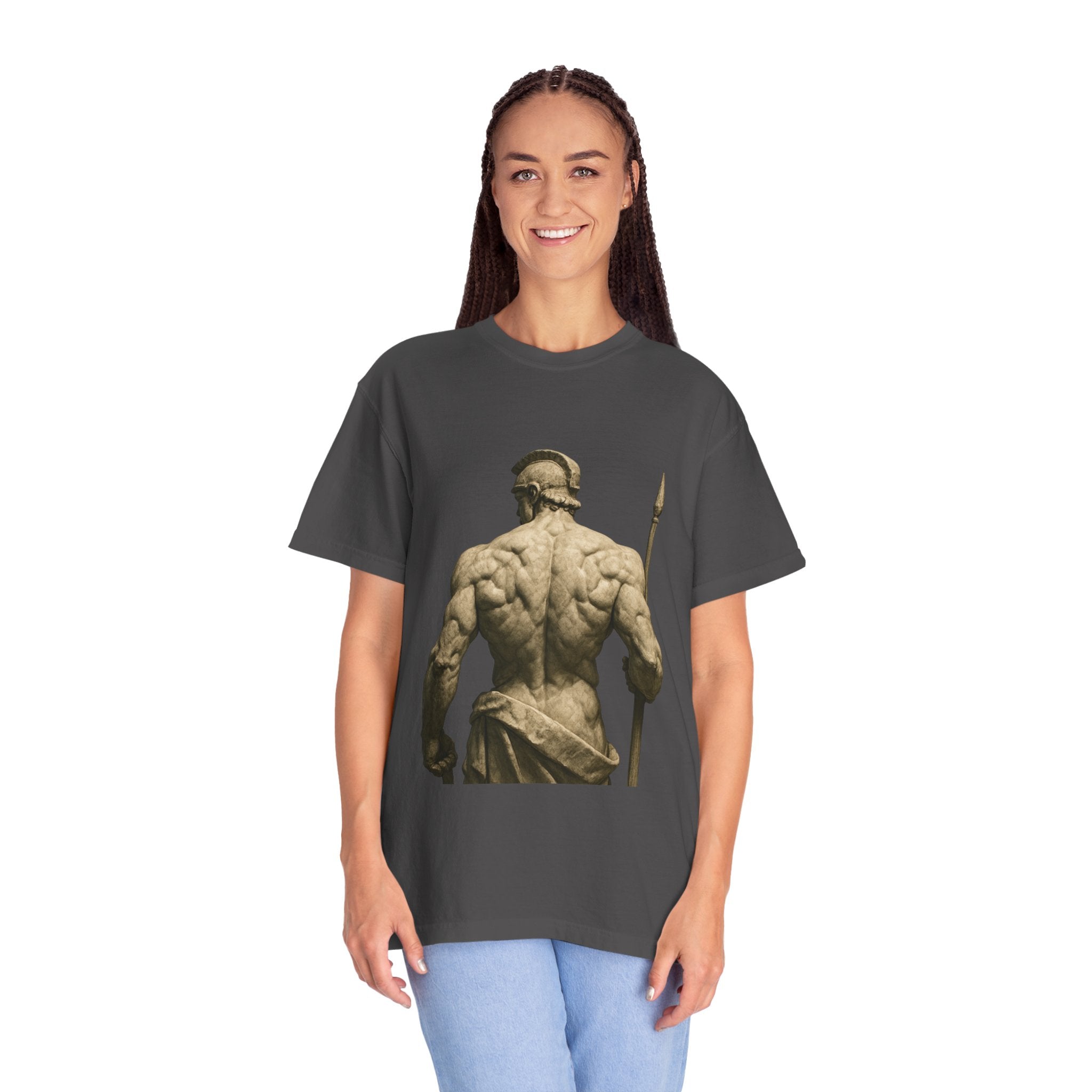 Classical Muscle Statue T-Shirt — Greek Sculpture Fitness Tee
