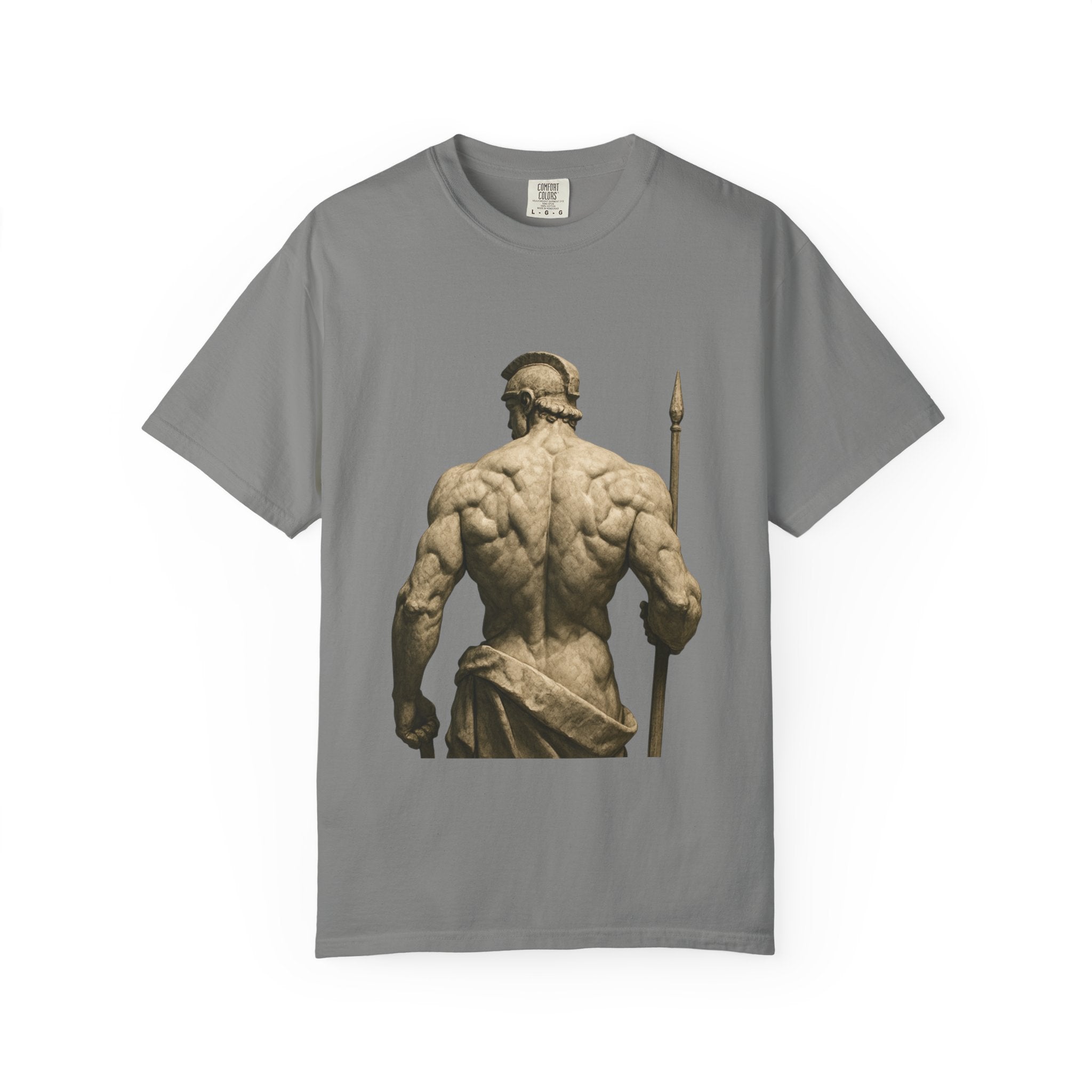 Classical Muscle Statue T-Shirt — Greek Sculpture Fitness Tee