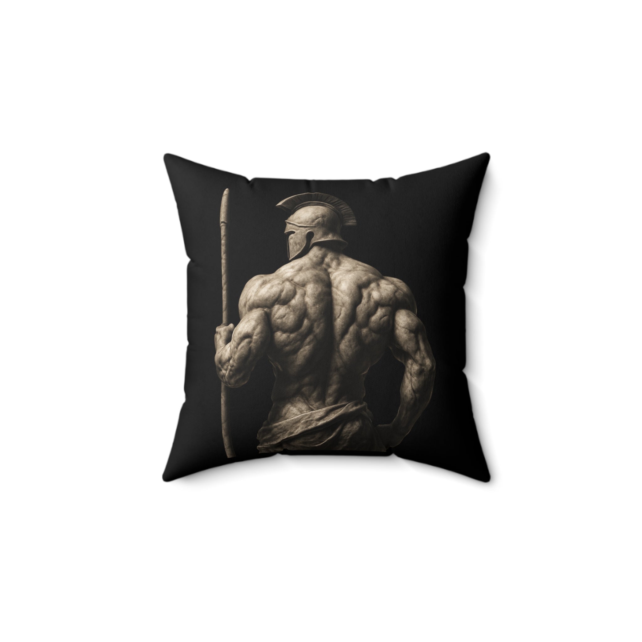 Copy of Muscular David Statue Decorative Throw Pillow