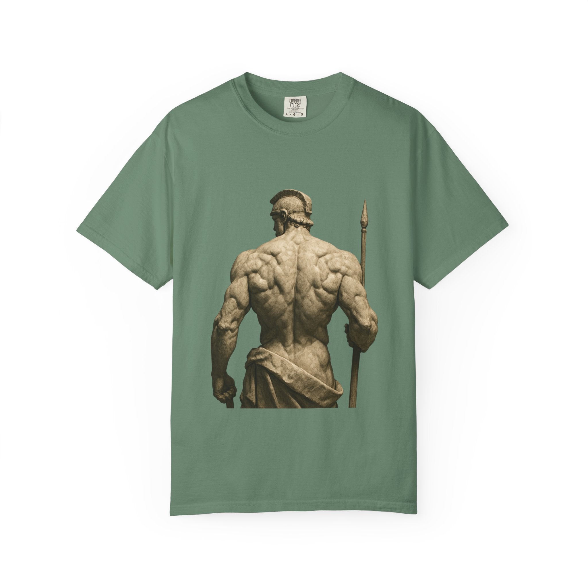 Classical Muscle Statue T-Shirt — Greek Sculpture Fitness Tee