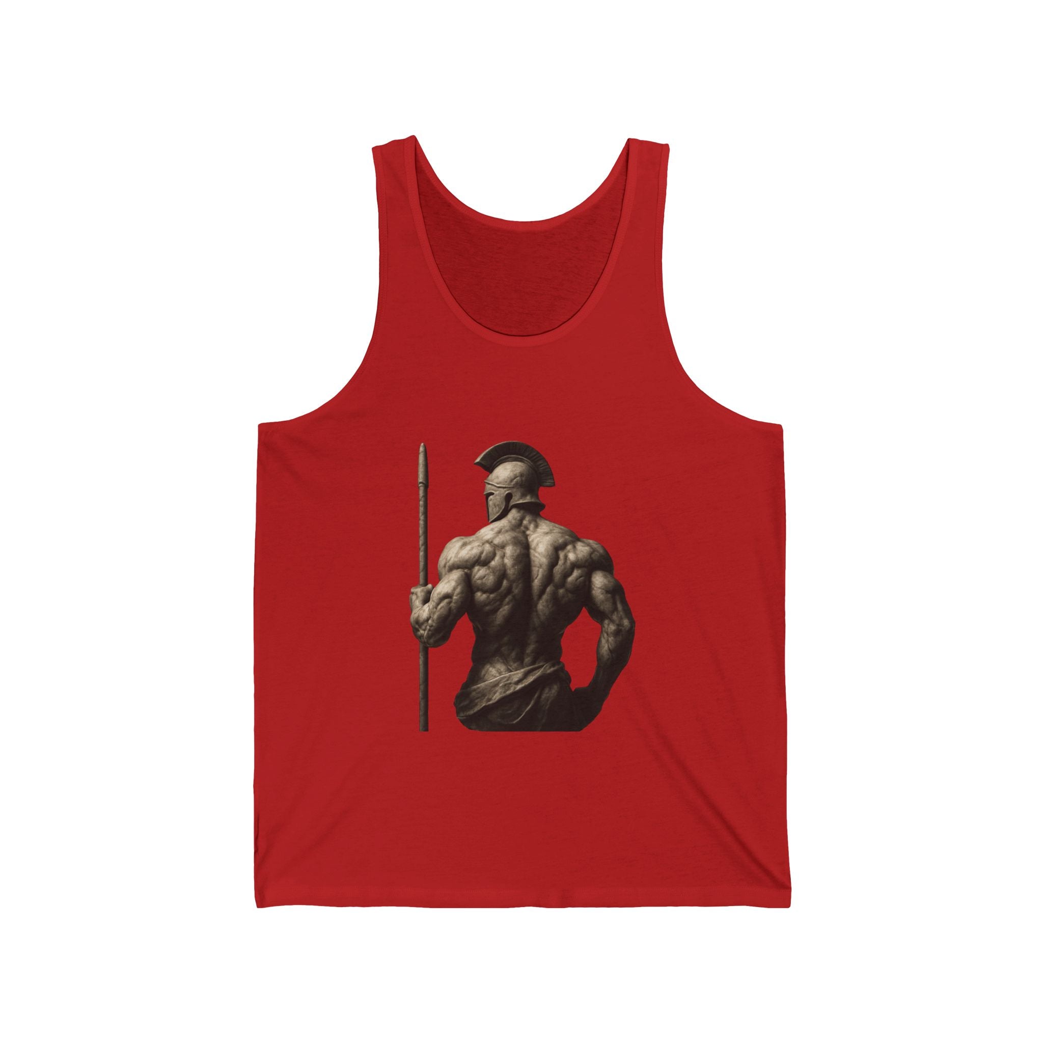 Classical Statue Muscle Tank Top — Sculpted Greek God Fitness Tee