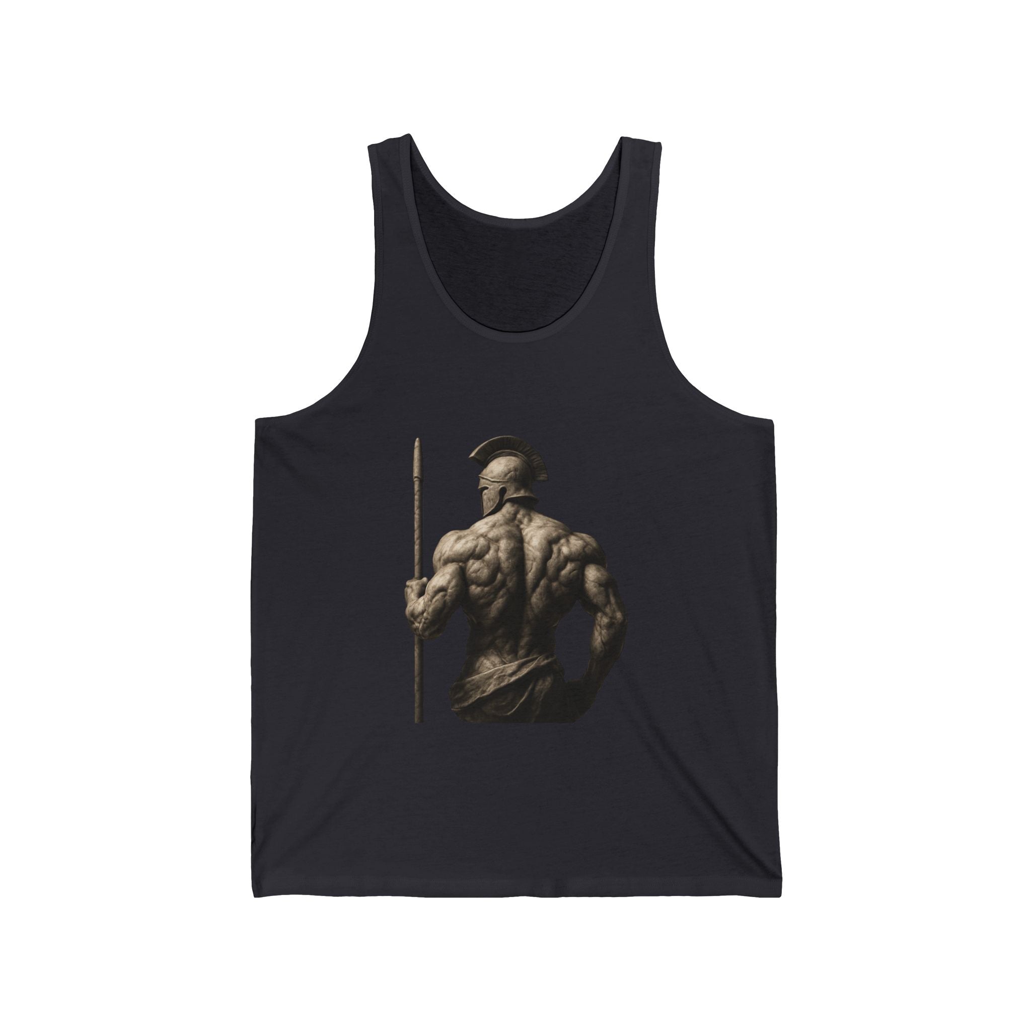 Classical Statue Muscle Tank Top — Sculpted Greek God Fitness Tee