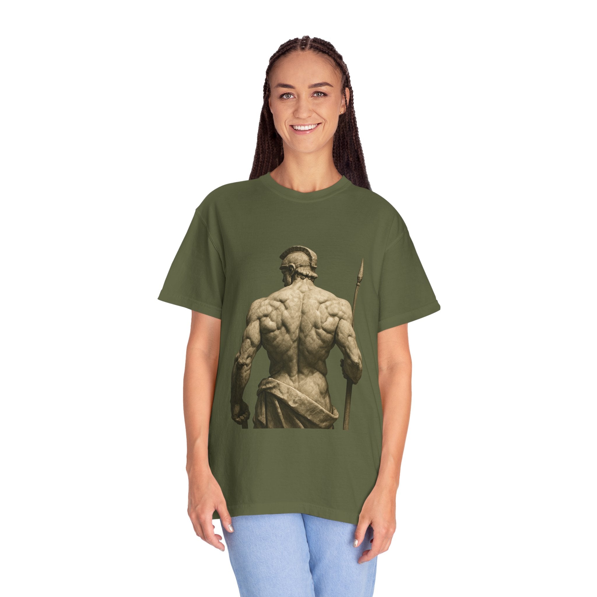Classical Muscle Statue T-Shirt — Greek Sculpture Fitness Tee
