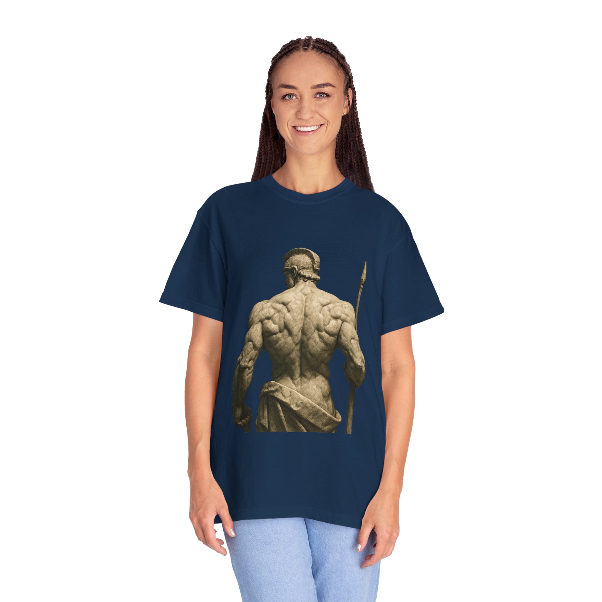 Classical Muscle Statue T-Shirt — Greek Sculpture Fitness Tee