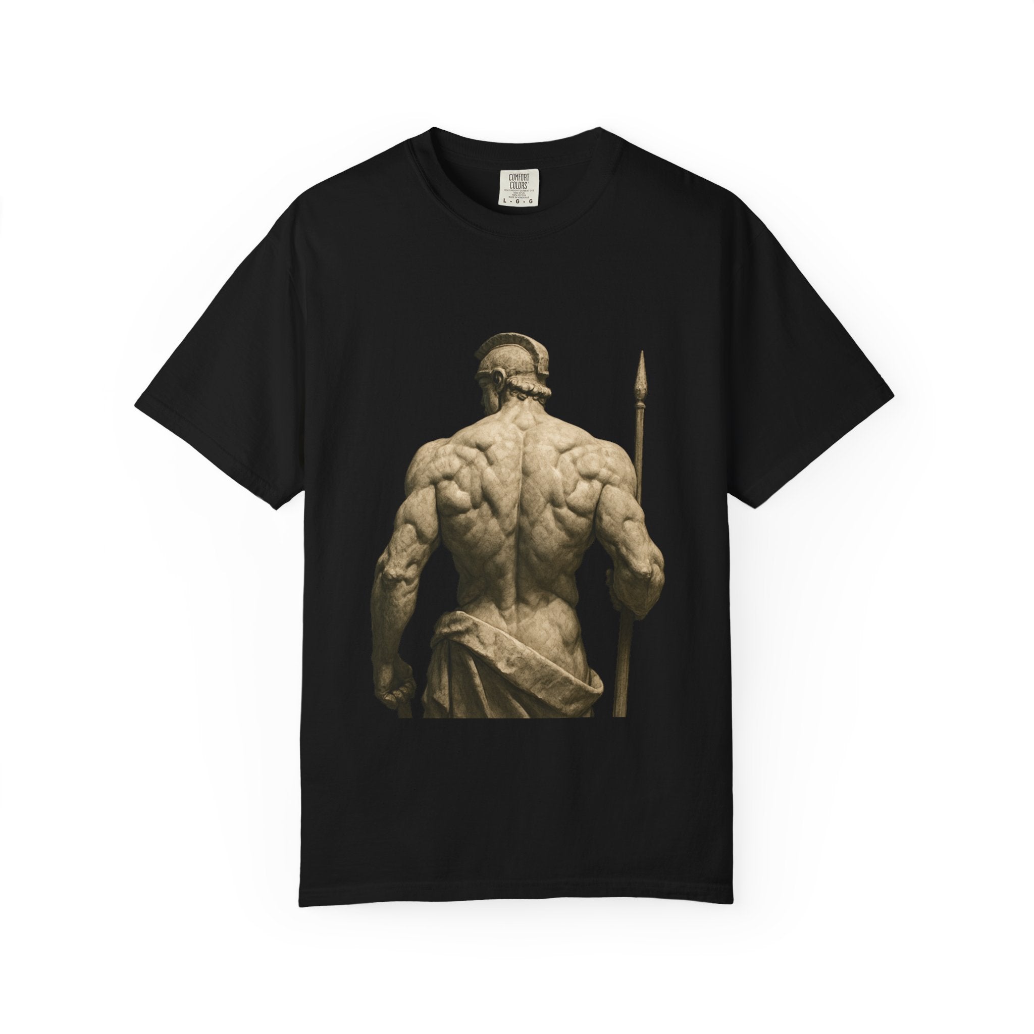 Classical Muscle Statue T-Shirt — Greek Sculpture Fitness Tee
