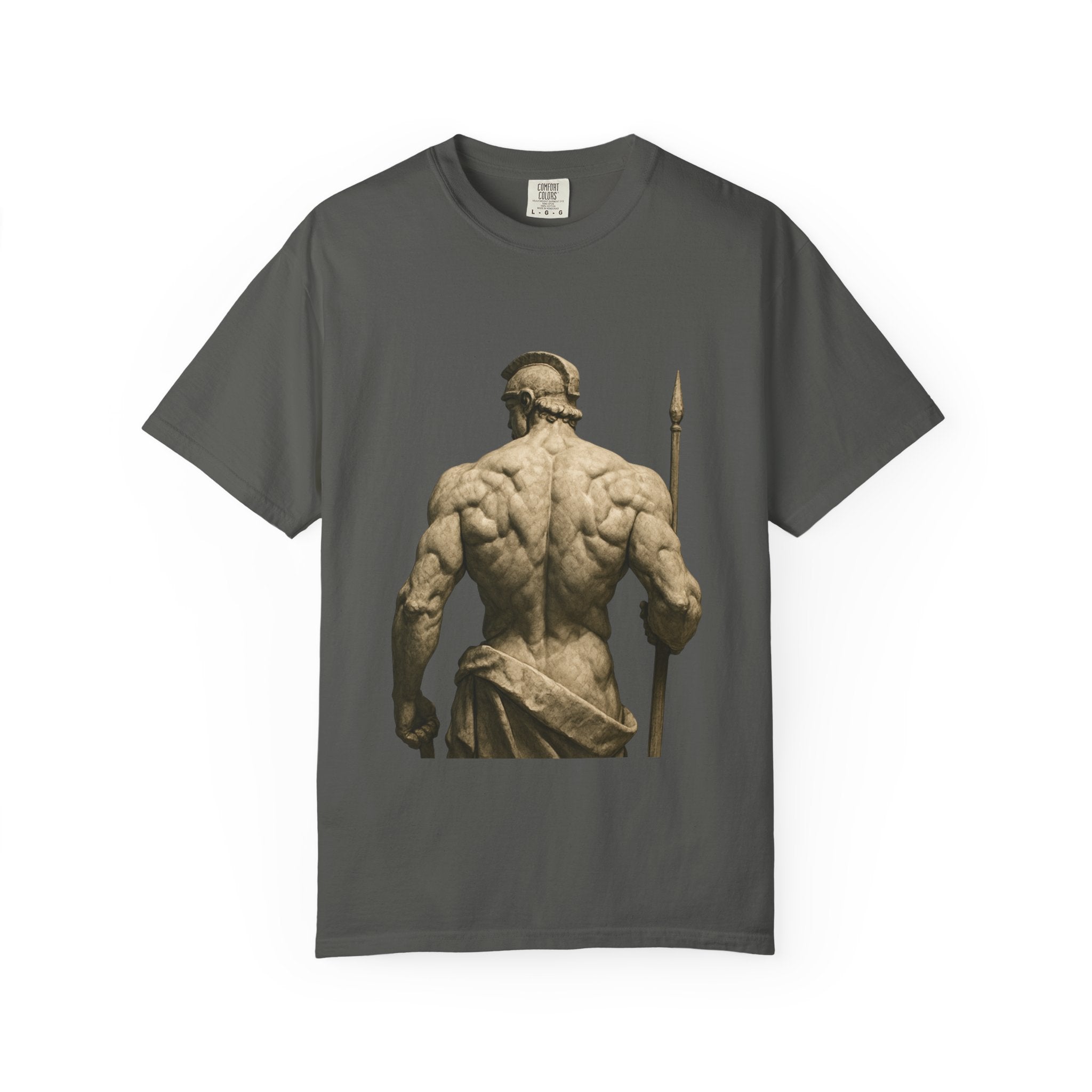 Classical Muscle Statue T-Shirt — Greek Sculpture Fitness Tee