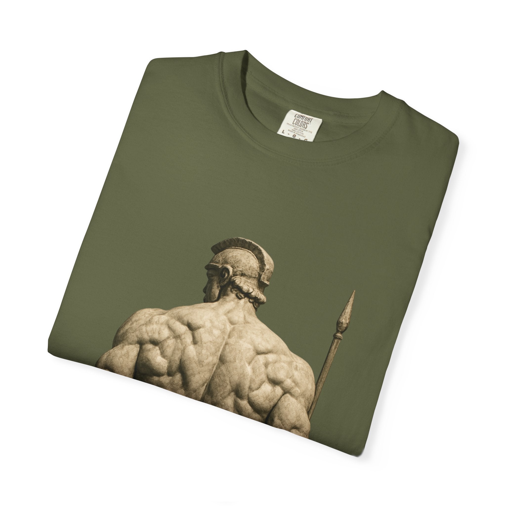 Classical Muscle Statue T-Shirt — Greek Sculpture Fitness Tee