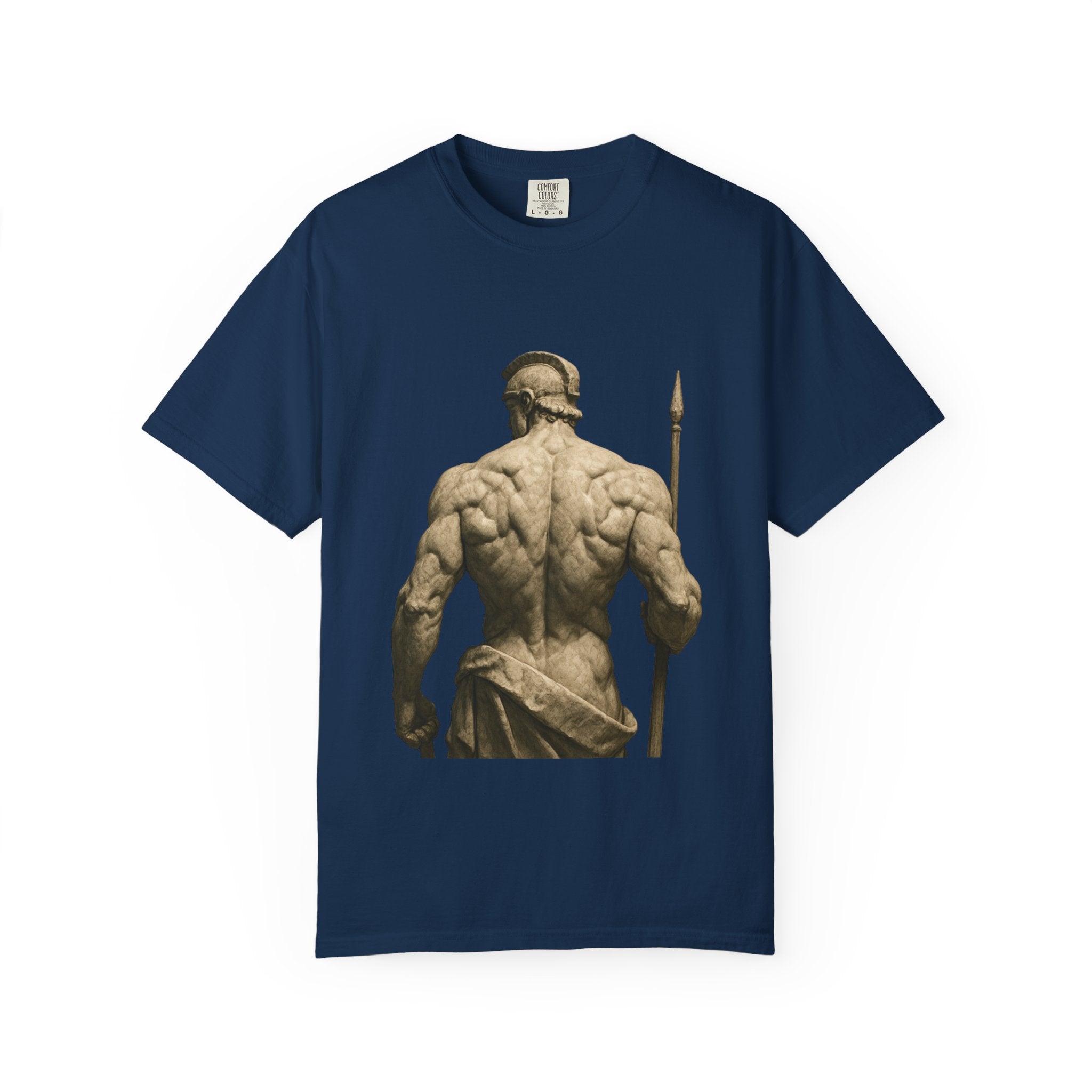 Classical Muscle Statue T-Shirt — Greek Sculpture Fitness Tee