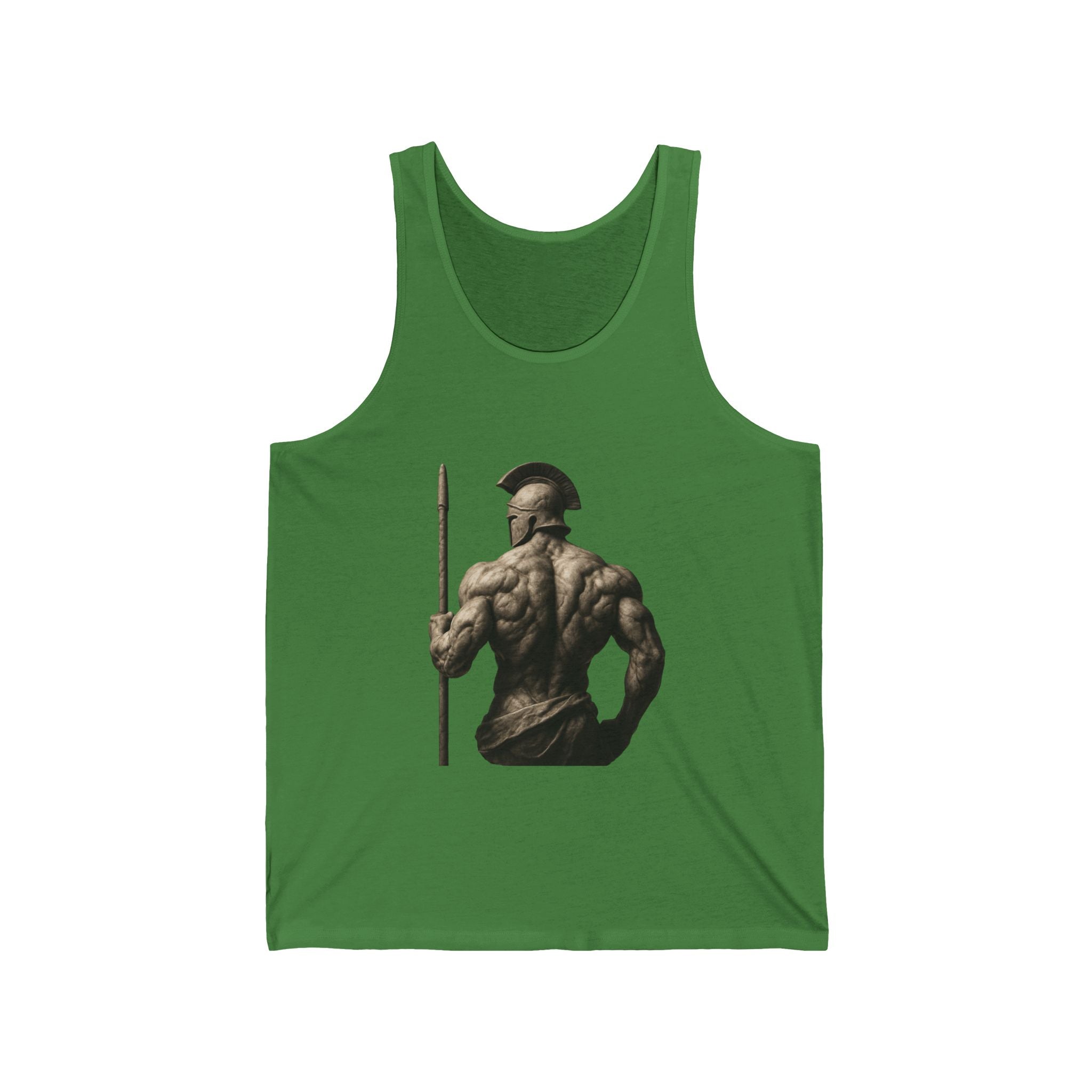 Classical Statue Muscle Tank Top — Sculpted Greek God Fitness Tee