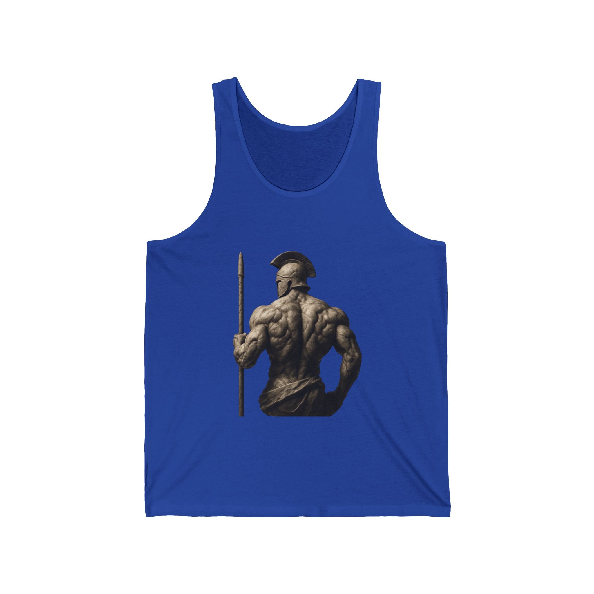 Classical Statue Muscle Tank Top — Sculpted Greek God Fitness Tee
