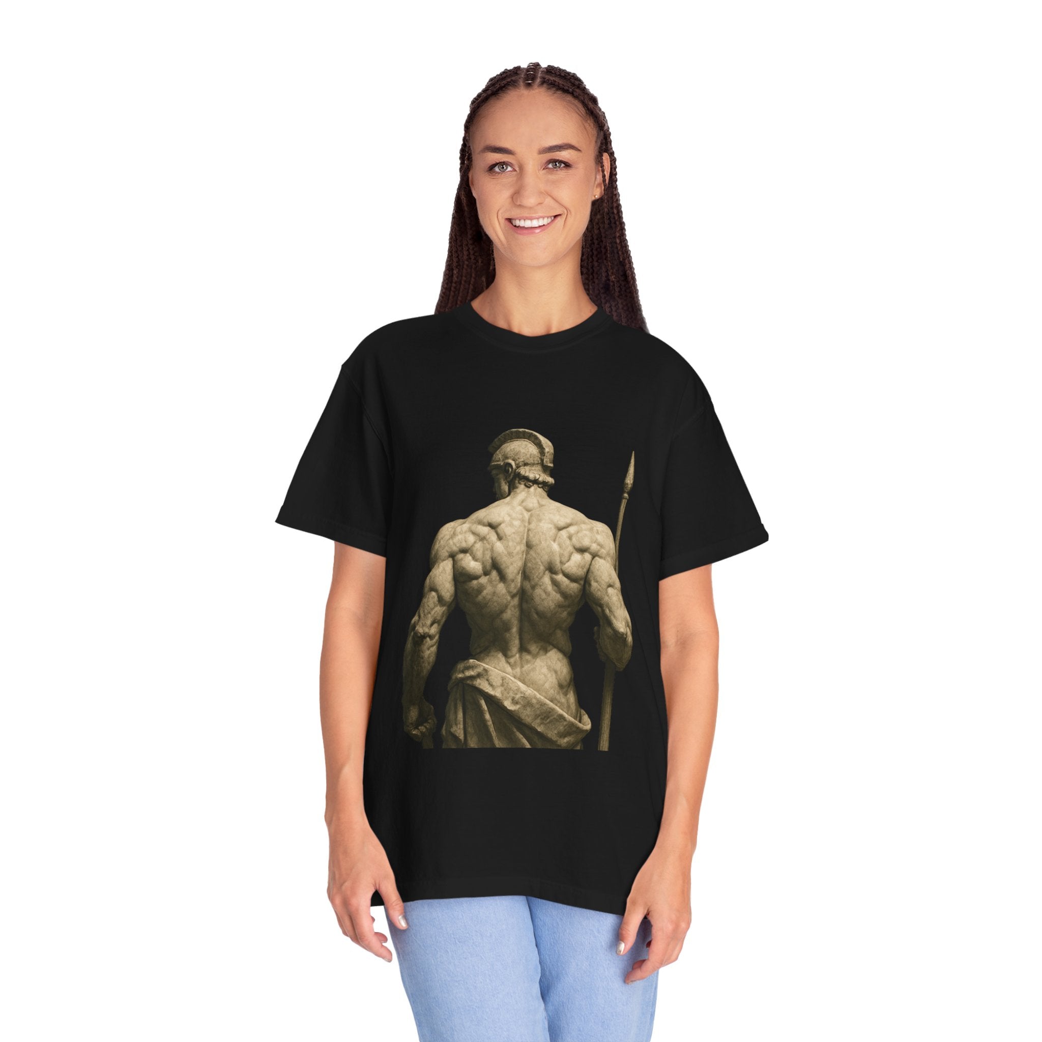 Classical Muscle Statue T-Shirt — Greek Sculpture Fitness Tee