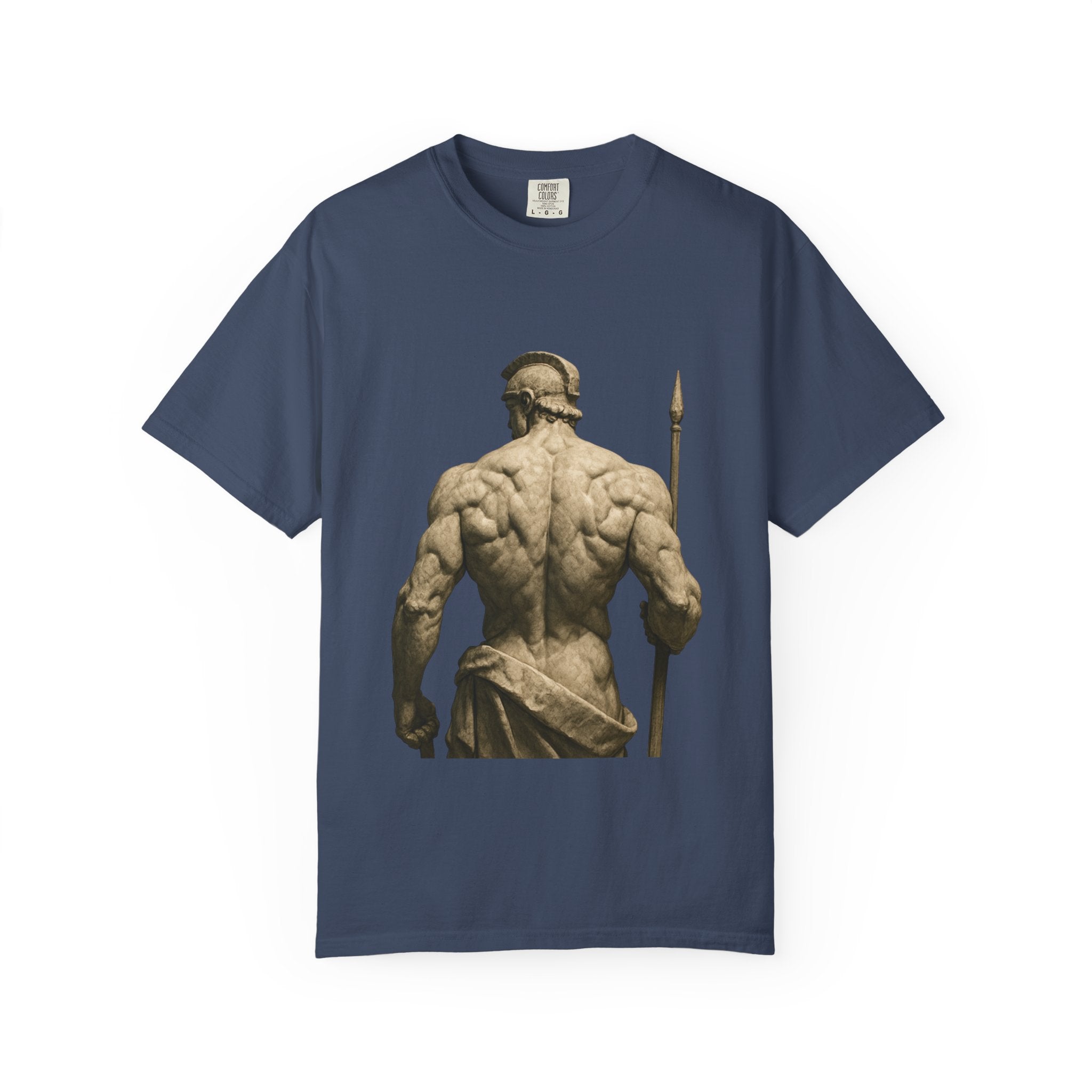 Classical Muscle Statue T-Shirt — Greek Sculpture Fitness Tee