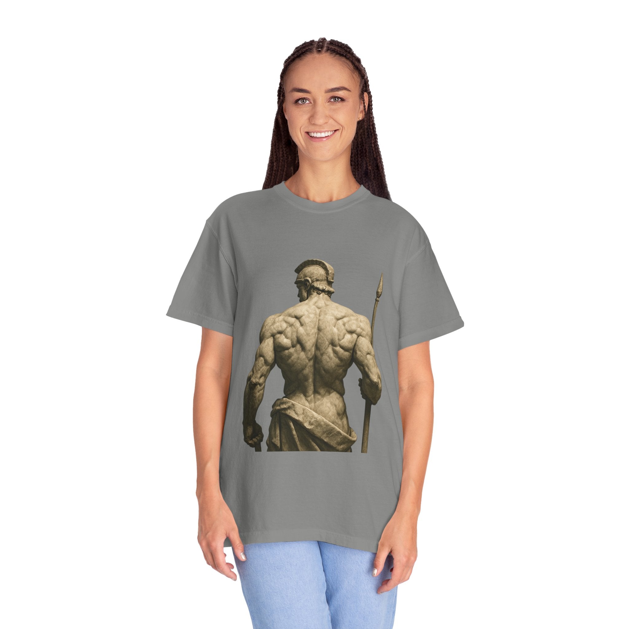 Classical Muscle Statue T-Shirt — Greek Sculpture Fitness Tee