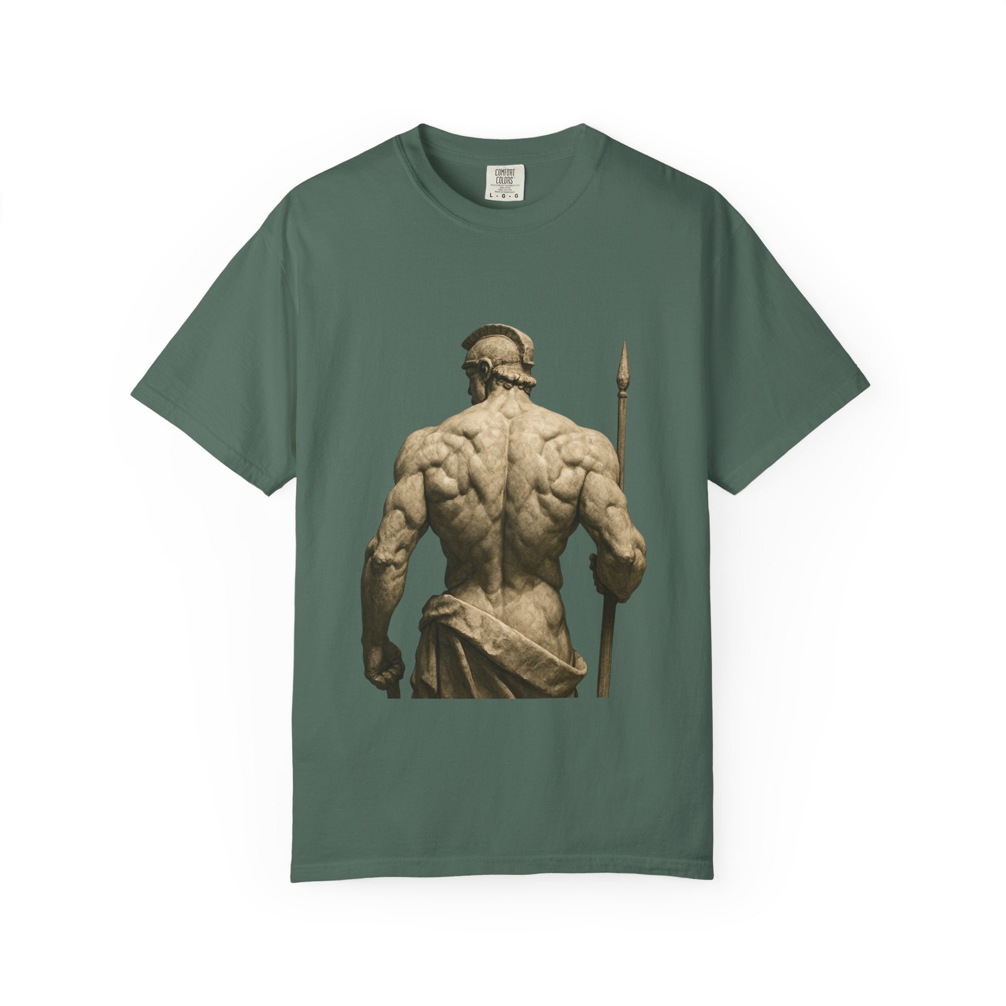 Classical Muscle Statue T-Shirt — Greek Sculpture Fitness Tee