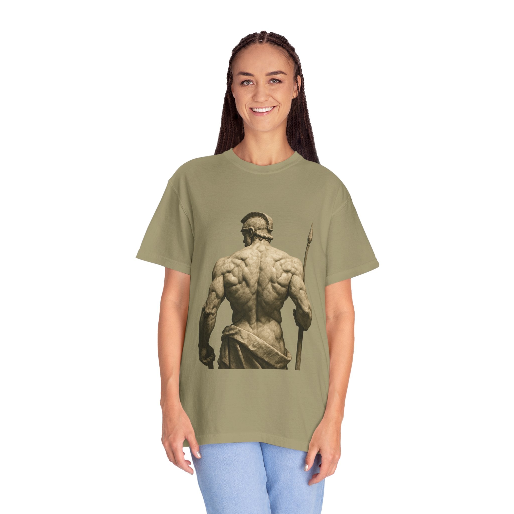 Classical Muscle Statue T-Shirt — Greek Sculpture Fitness Tee