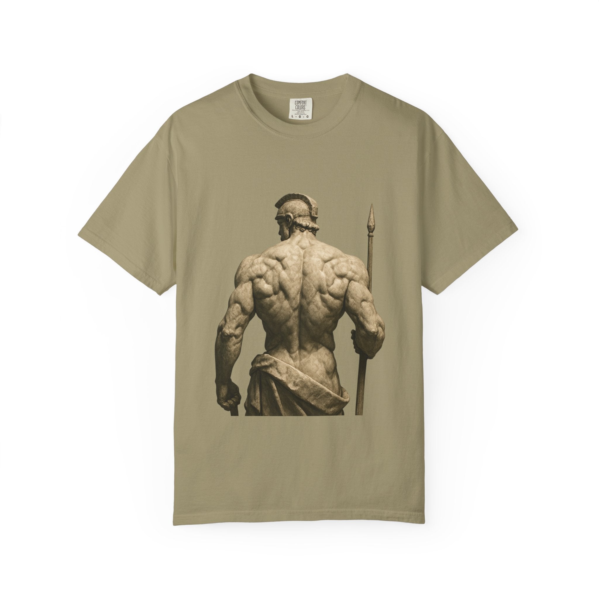 Classical Muscle Statue T-Shirt — Greek Sculpture Fitness Tee