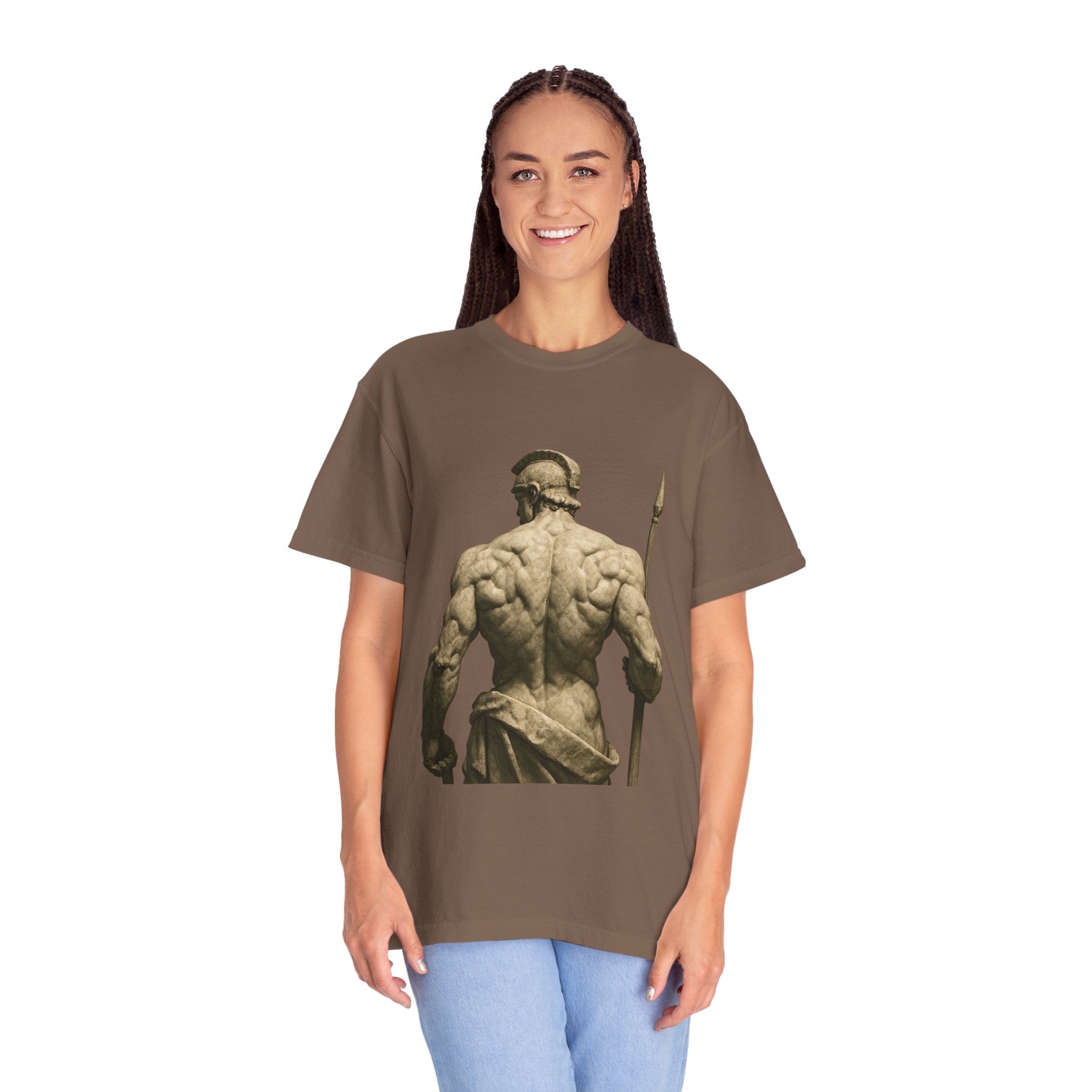 Classical Muscle Statue T-Shirt — Greek Sculpture Fitness Tee