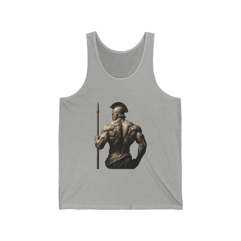 Classical Statue Muscle Tank Top — Sculpted Greek God Fitness Tee