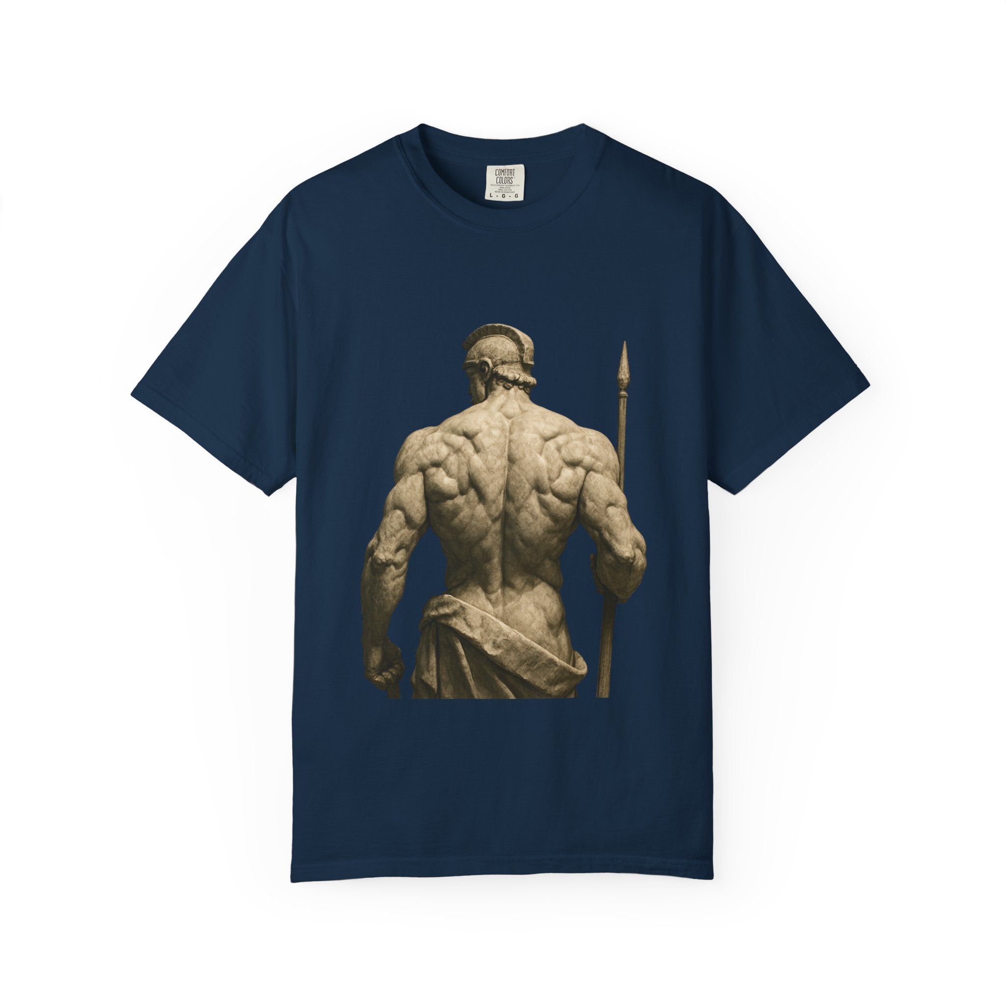 Classical Muscle Statue T-Shirt — Greek Sculpture Fitness Tee