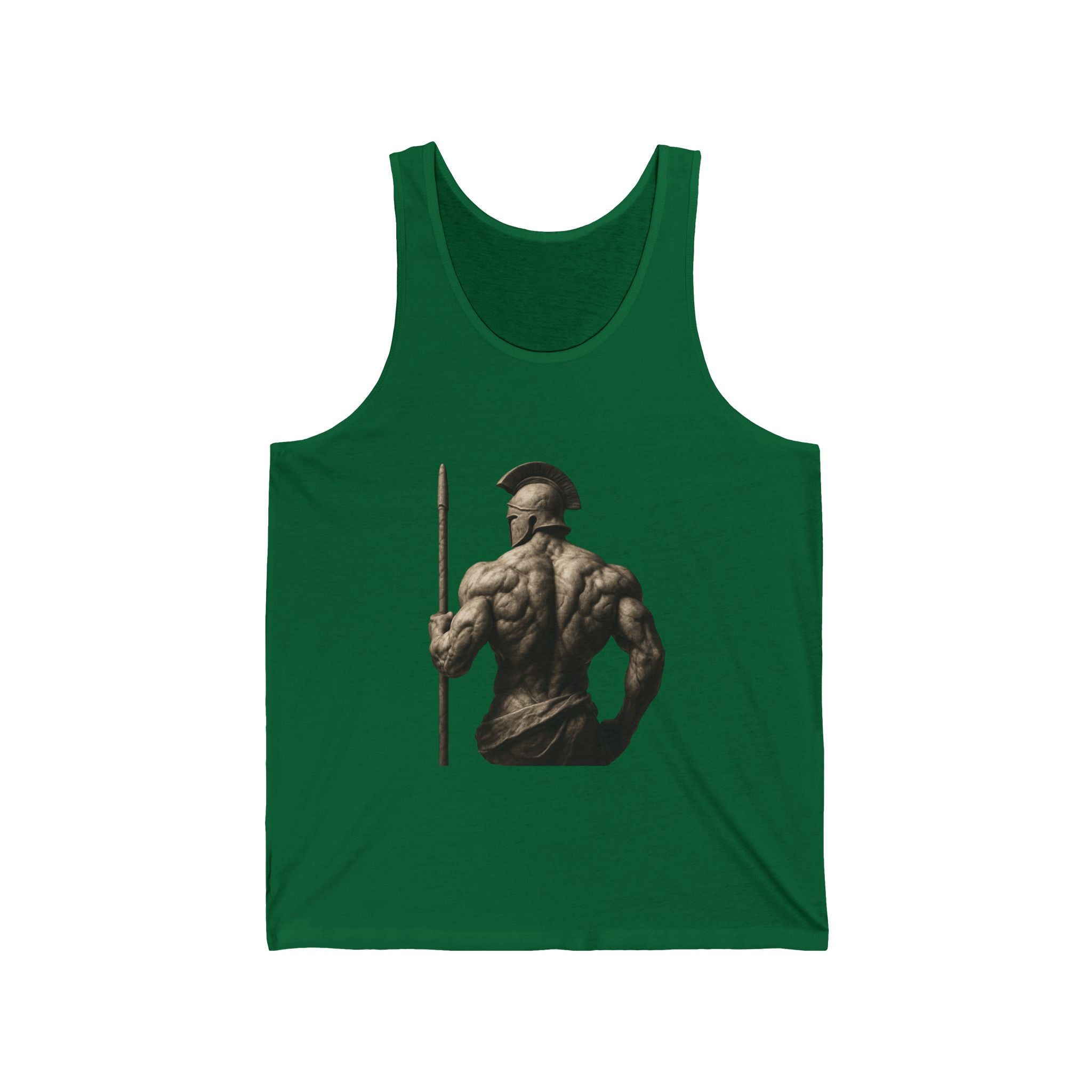 Classical Statue Muscle Tank Top — Sculpted Greek God Fitness Tee