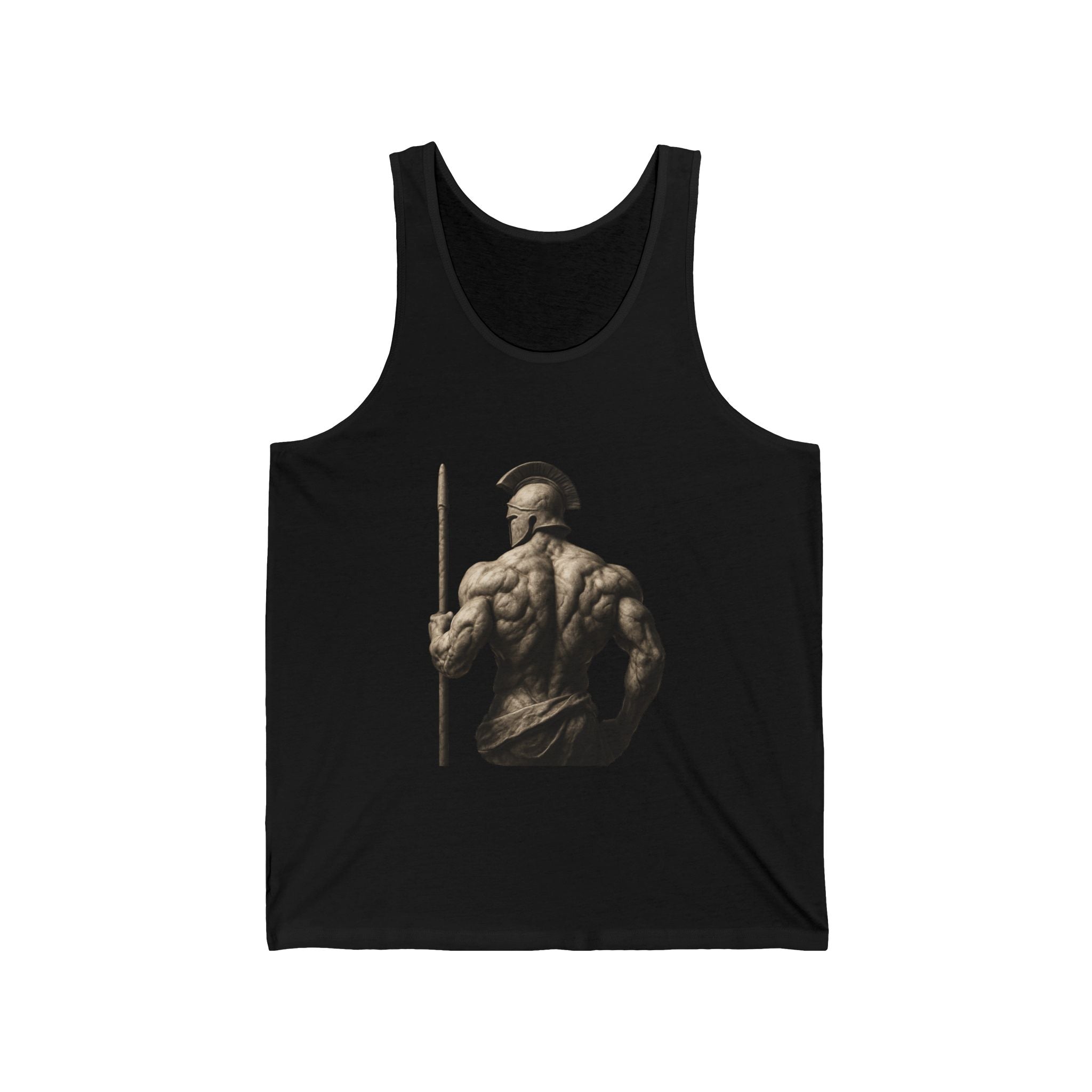Classical Statue Muscle Tank Top — Sculpted Greek God Fitness Tee