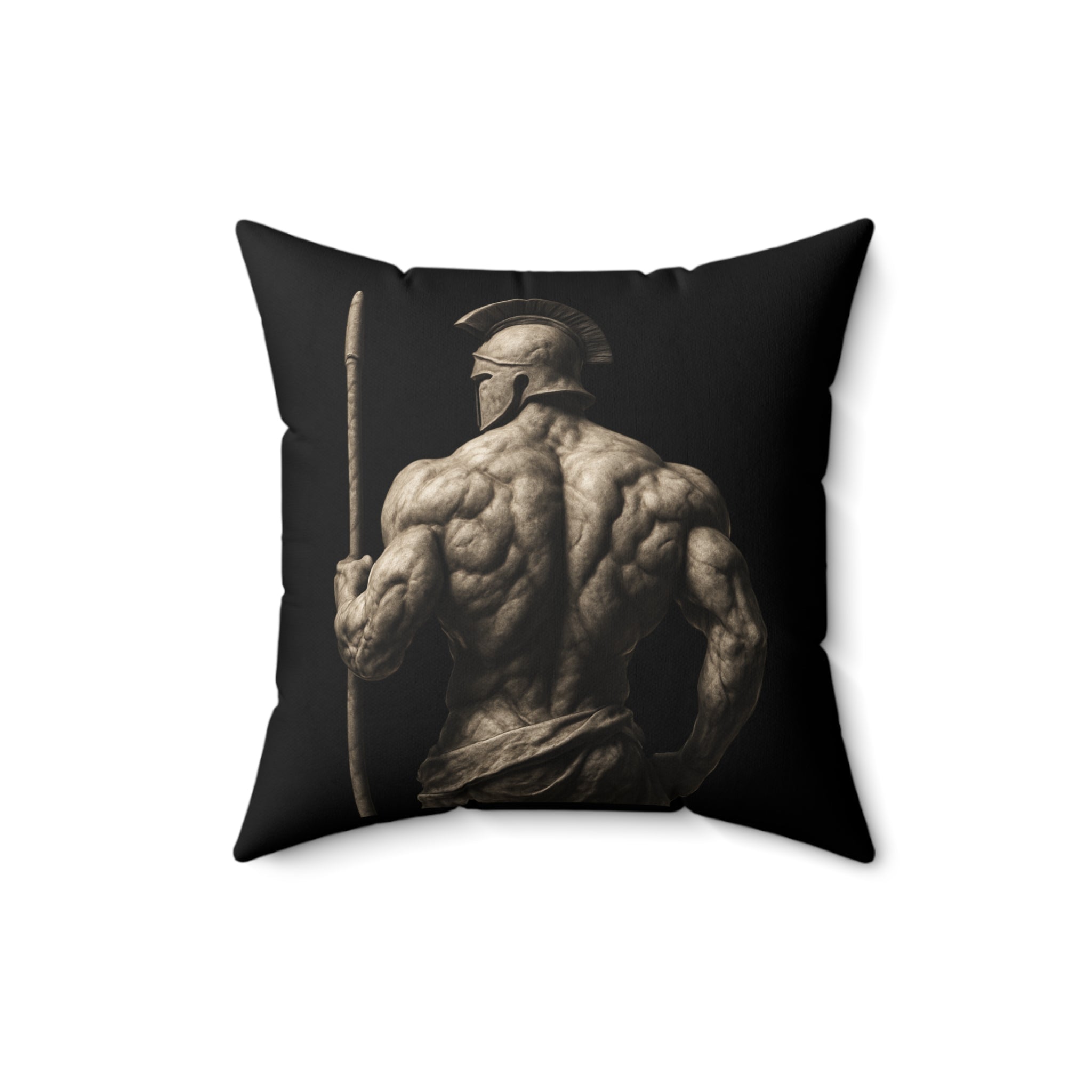 Copy of Muscular David Statue Decorative Throw Pillow