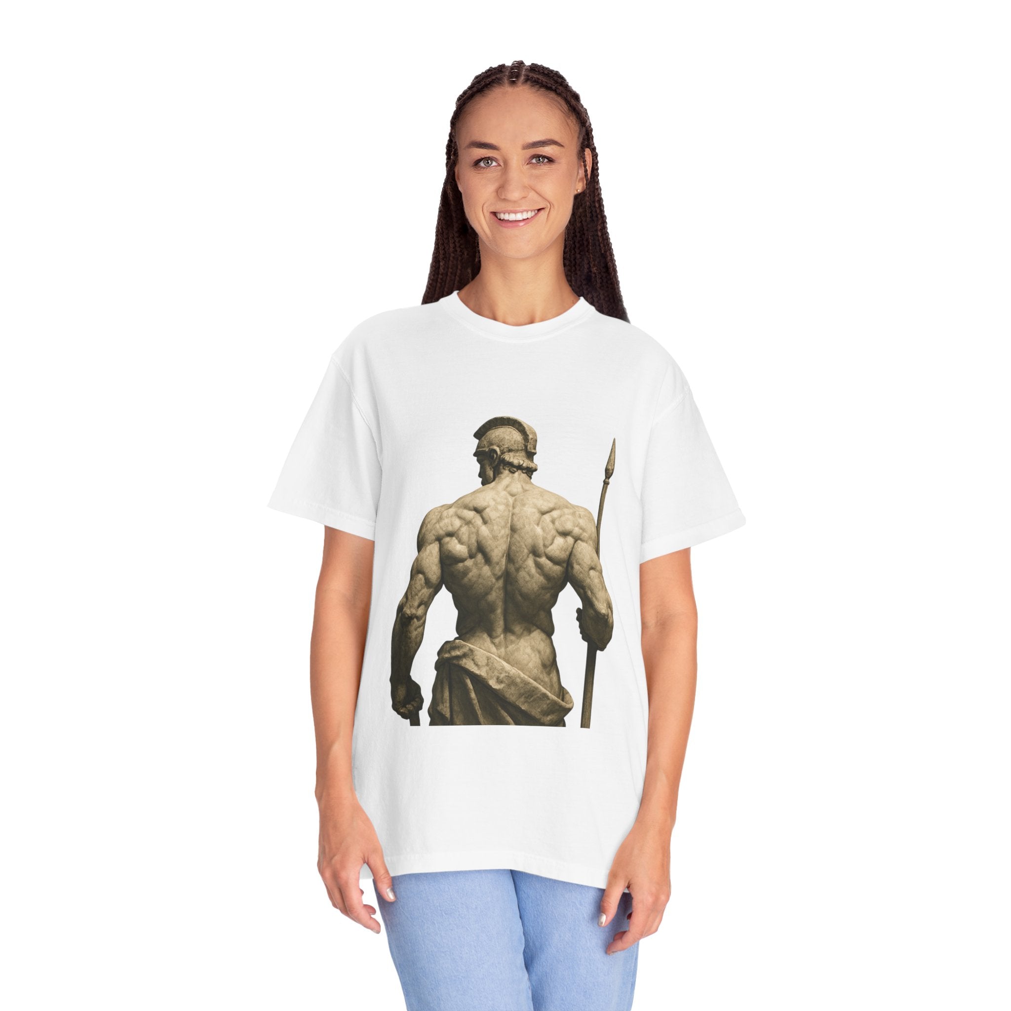 Classical Muscle Statue T-Shirt — Greek Sculpture Fitness Tee