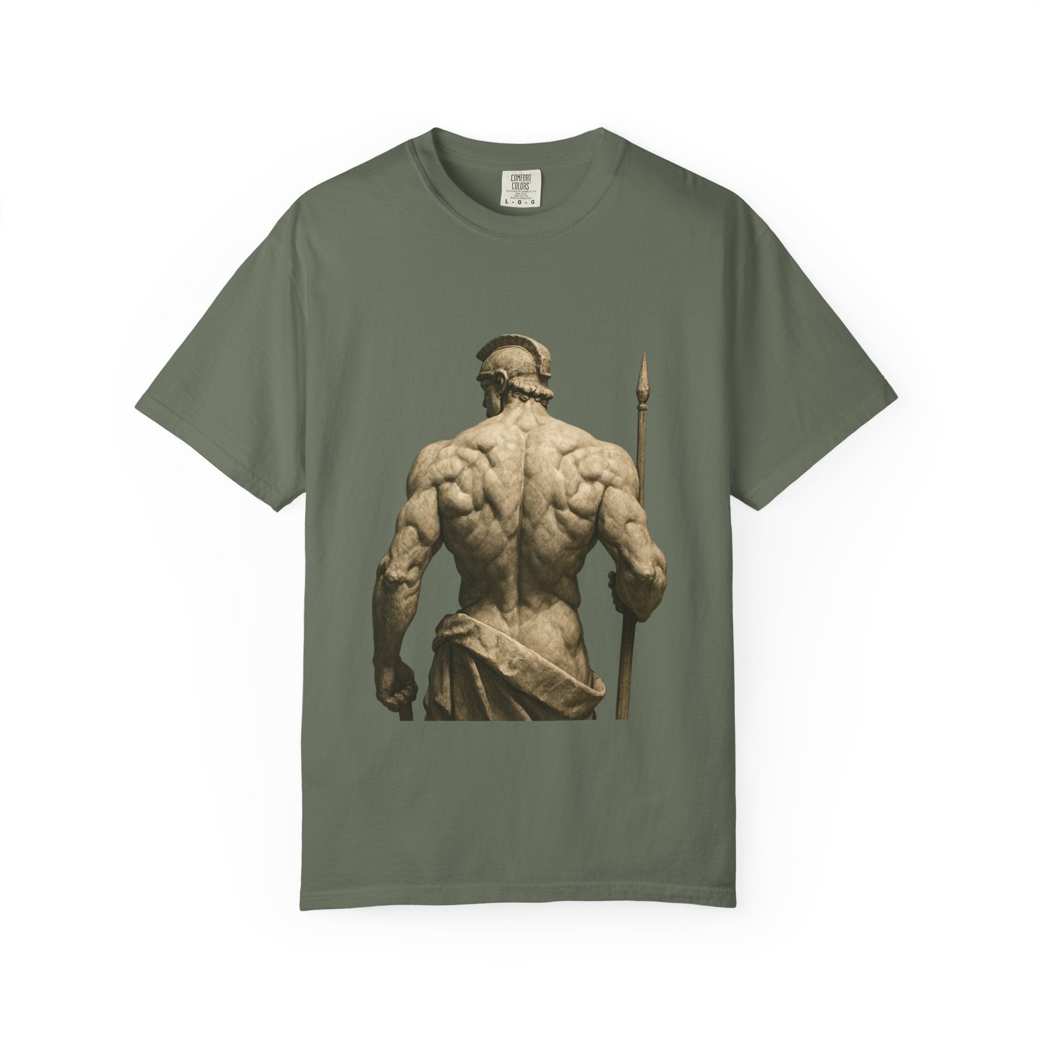 Classical Muscle Statue T-Shirt — Greek Sculpture Fitness Tee